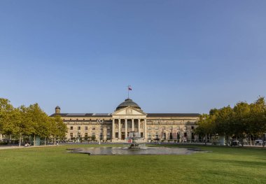 Wiesbaden 'deki yaşlı Kurhaus.