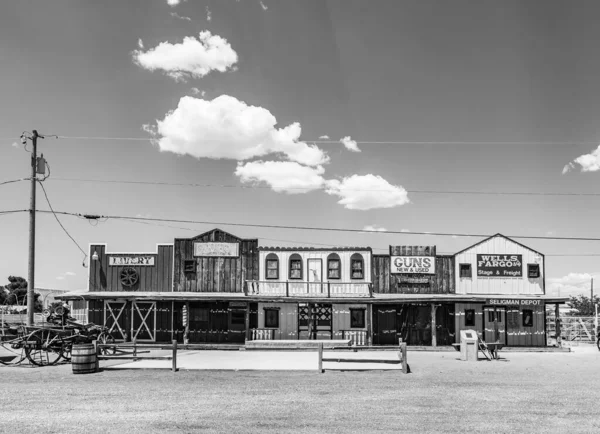 De historische seligman depot op route 66 — Stockfoto