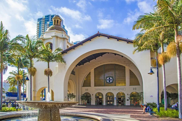 Estación de la Unión Histórica en San Diego —  Fotos de Stock