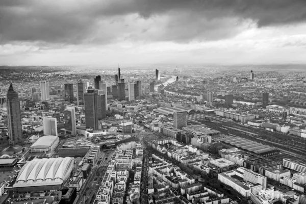 Skyline di Francoforte un Meno — Foto Stock