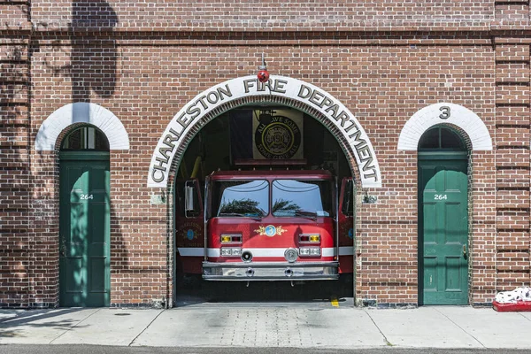 Чарльстон пожежної служби — стокове фото