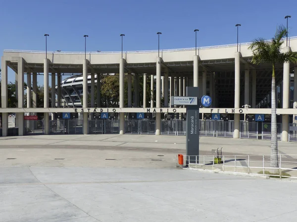 Ingång till Maracana Stadion i Rio — Stockfoto