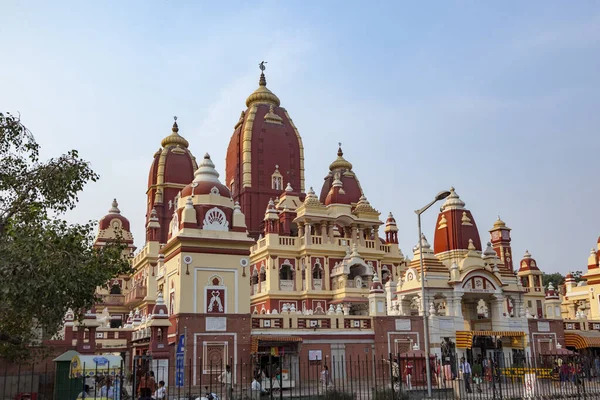 Shri Digambar Jain Lal Mandir tempel in Delhi — Stockfoto