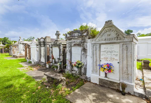 Cemitério Lafayette em Nova Orleães — Fotografia de Stock