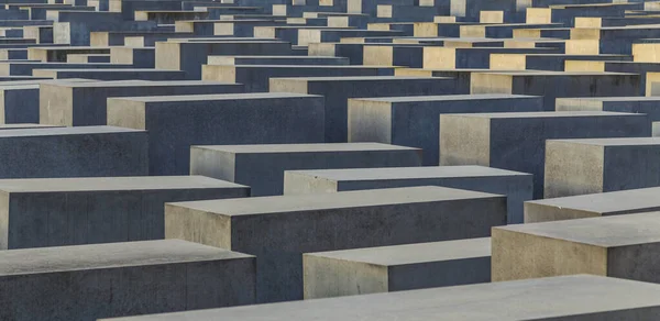 Vue du Mémorial juif de l'Holocauste à Berlin, Allemagne — Photo