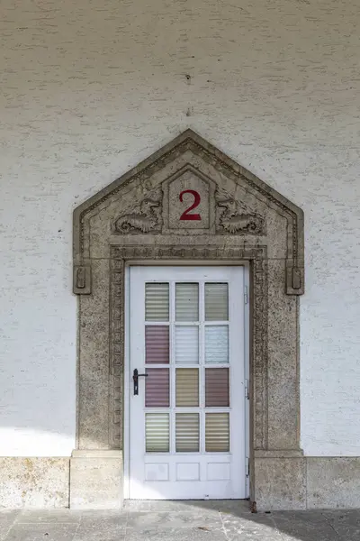 Casa de banho histórica no Sprudelhof em Bad Nauheim — Fotografia de Stock