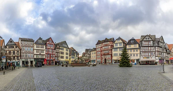 ドイツ、ヘッセのブツバッハの旧市街 — ストック写真