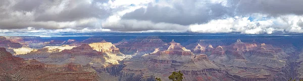 Vista Panorâmica Para Grand Canyon Pôr Sol Eua — Fotografia de Stock