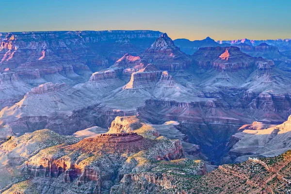 Pohled do grand canyon z bodu mathers — Stock fotografie