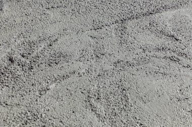 İnşaat alanının temiz beton tabakası