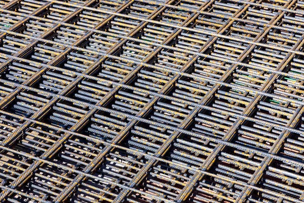 Dettaglio Dell Asta Ferro Cantiere — Foto Stock