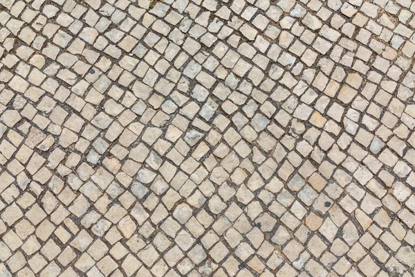 Harmonic Pattern Granite Cobble Stones Floor — Stock Photo, Image
