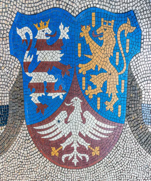 ドイツのヘッセ州の紋章 — ストック写真