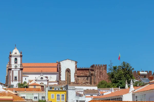 Castelo Histórico Silves Colina — Fotografia de Stock