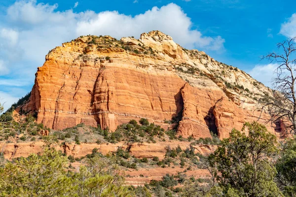 Movimientos Escenicos Tiempo Invierno Parque Nacional Coconino —  Fotos de Stock