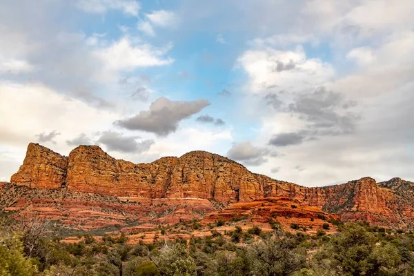 Scenic Moiuntains Winter Time Coconino National Park Usa — Stock fotografie