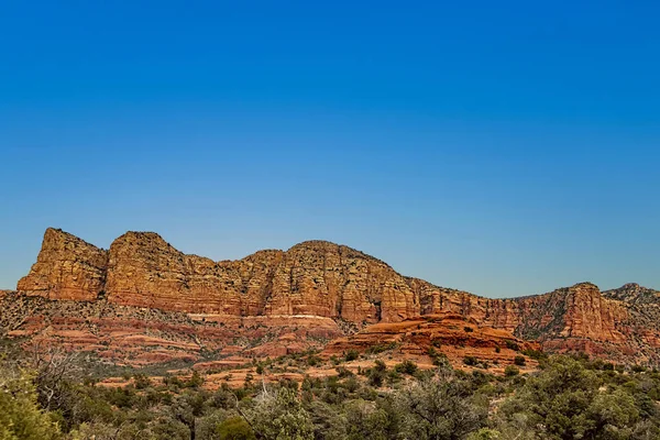 Scenic Moiuntains Winter Time Coconino National Park Usa — Stock fotografie