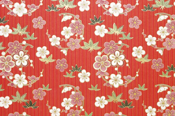 Traditional Japanese Pattern Origami Paper Texture Background — Stock Photo, Image