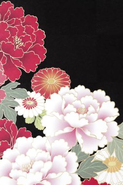 Geleneksel Japon desen origami kağıt, doku arka plan 
