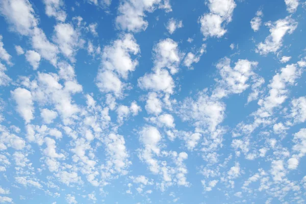 Fond Nuages Cumulus Cirrocumulus Avec Ciel Bleu — Photo