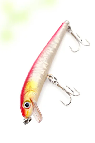 Plastic Fishing Lure Isolated White Background — Stock Photo, Image