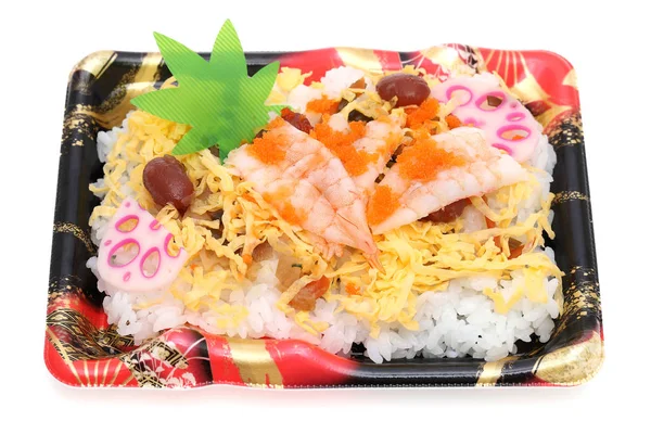 Japanese Sushi Traditional Japanese Food Chirashizusi Chirasizusi — Stock Photo, Image