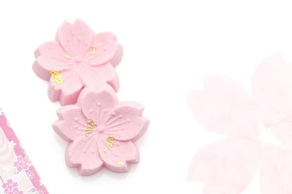 Japanische Süßwaren Süßigkeiten Aus Handgemachtem Zucker Wasanbon Genannt — Stockfoto