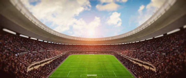 Fußball Stadion — Stockfoto