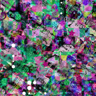 Soyut dijital resim dokusu. eklenti sanatı. Fraktal doku