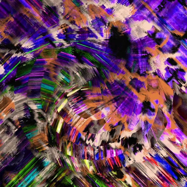 Textura Abstracta Pintura Digital Plugin Art Fractal Textura —  Fotos de Stock