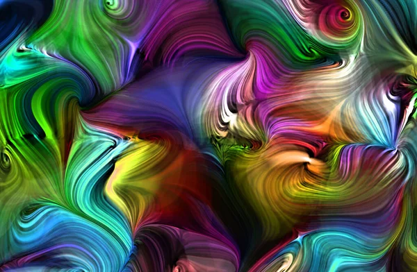 Abstrakt Digital Målning Struktur Plugin Art Fractal Konsistens — Stockfoto