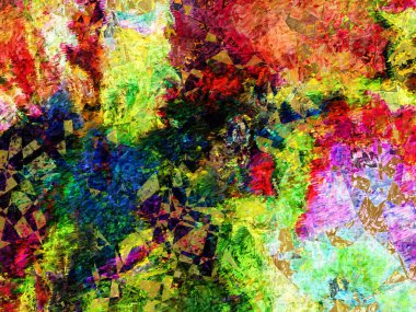 Soyut dijital resim dokusu. eklenti sanatı. Fraktal doku