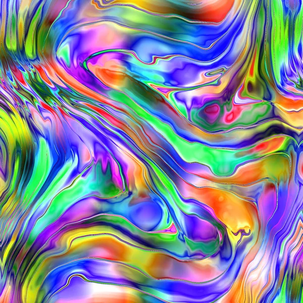 Abstracte Digitale Schildertextuur Plugin Art Fractal Textuur — Stockfoto