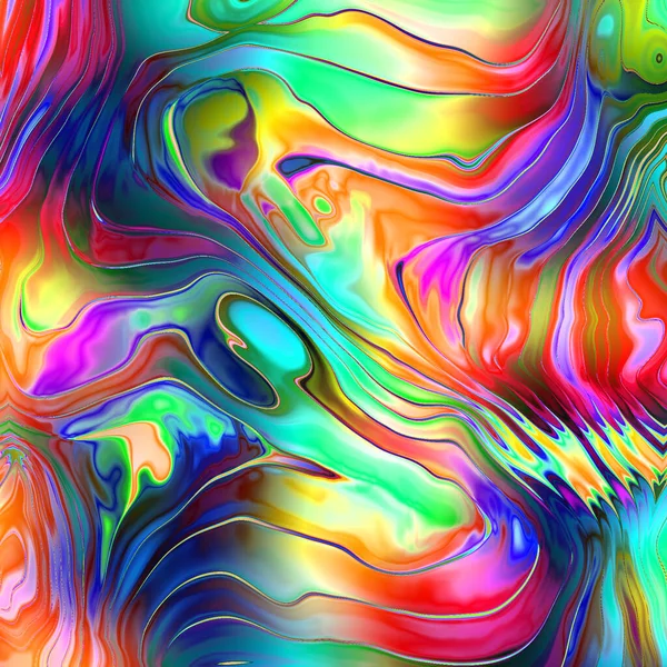 Abstrakt Digital Målning Struktur Plugin Art Fractal Konsistens — Stockfoto