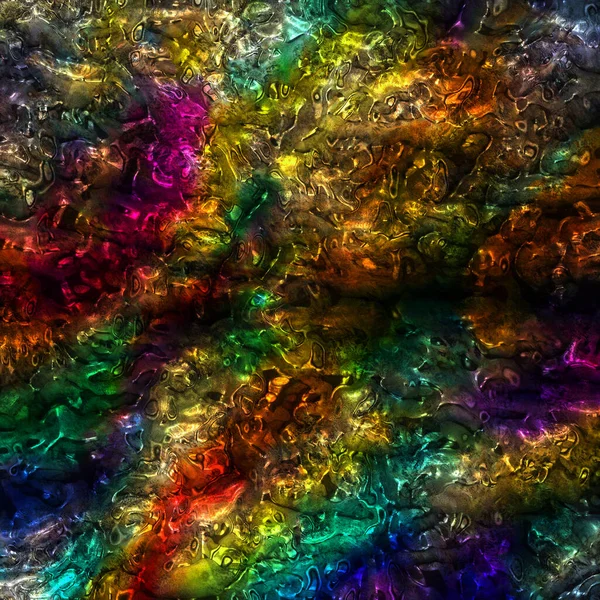 Abstracte Digitale Schildertextuur Plugin Art Fractal Textuur — Stockfoto