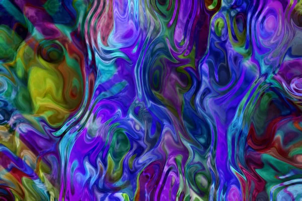 Textura Pintura Digital Abstrata Textura Art Fractal Plugin Tempelate Web — Fotografia de Stock