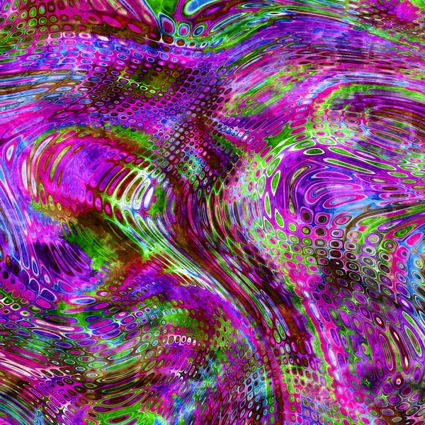 Abstrakt Digital Målning Struktur Plugin Art Fractal Textur Webb Tempelate — Stockfoto