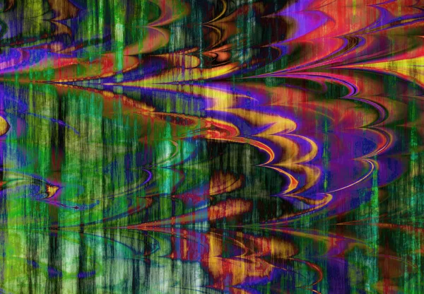 Αφηρημένη Ψηφιακή Ζωγραφική Υφή Plugin Art Fractal Υφή Web Tempelate — Φωτογραφία Αρχείου