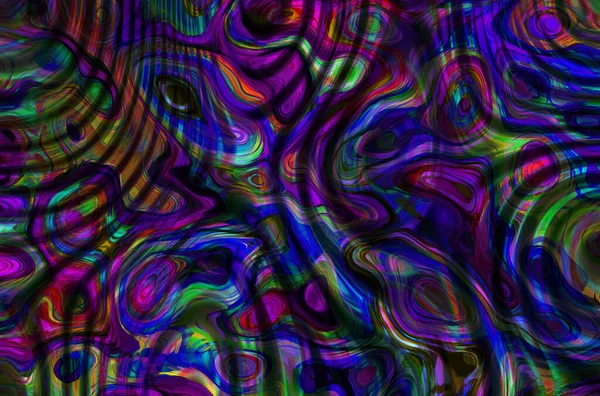 Textura Abstracta Pintura Digital Plugin Art Fractal Textura Web Tempelate —  Fotos de Stock