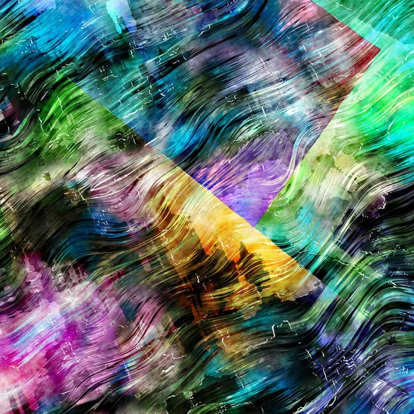 Textura Abstracta Pintura Digital Plugin Art Fractal Textura Web Tempelate — Foto de Stock