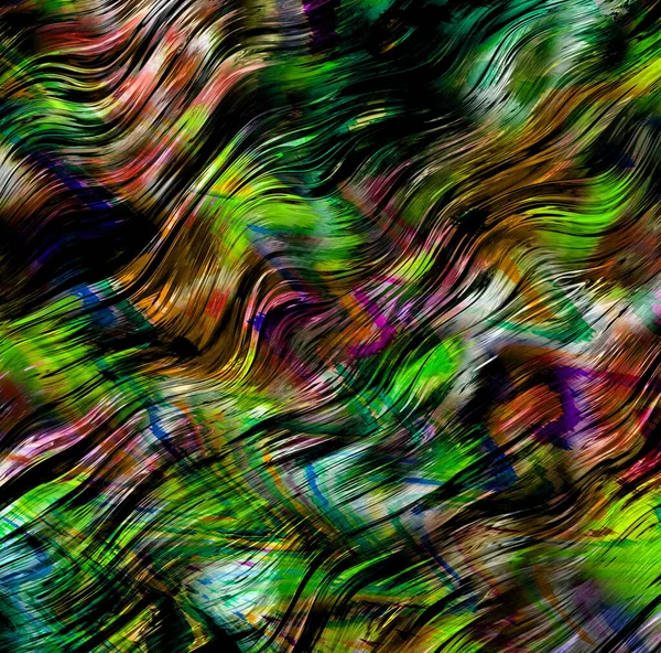 Textura Abstracta Pintura Digital Plugin Art Fractal Textura Web Tempelate —  Fotos de Stock