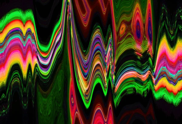 Textura Pintura Digital Abstrata Textura Art Fractal Plugin Web Tempelate — Fotografia de Stock