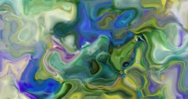 Soyut renkli animasyon. Çok renkli sıvı arkaplan. Güzel Gradyan dokusu, soyut çok renkli arkaplan.