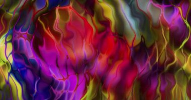 Soyut renkli animasyon. Çok renkli sıvı arkaplan. Güzel Gradyan dokusu, soyut çok renkli arkaplan.