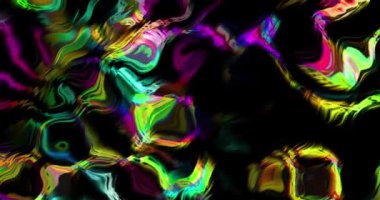 Soyut renkli animasyon. Çok renkli sıvı arkaplan. Güzel Gradyan dokusu, soyut çok renkli arkaplan.