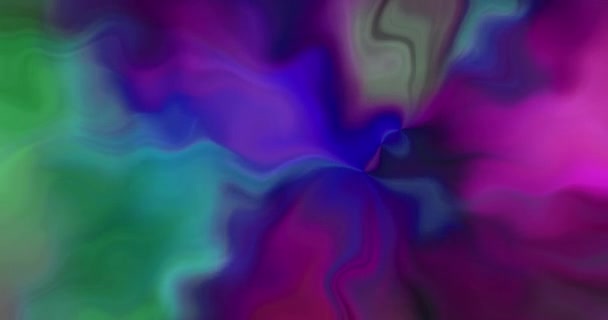 Abstrakt Färgglada Animation Multicolor Flytande Bakgrund Beautiful Gradient Texture Flytta — Stockvideo