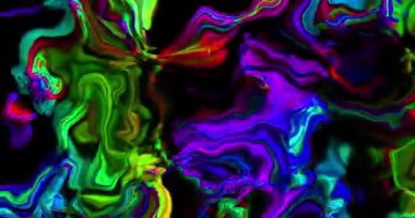 Soyut renkli animasyon. Çok renkli sıvı arkaplan. Güzel Gradyan dokusu, soyut çok renkli arkaplan.