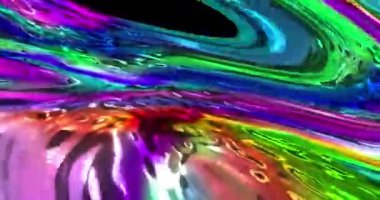 Soyut renkli animasyon. Çok renkli sıvı arkaplan. Güzel Gradyan dokusu, soyut çok renkli arkaplan.