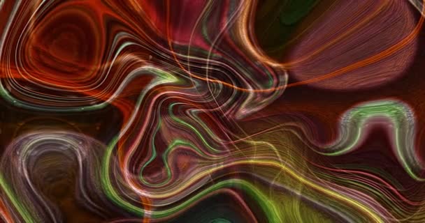 Abstract Colorful Animation Multicolor Liquid Background Beautiful Gradient Texture Moving — стоковое видео