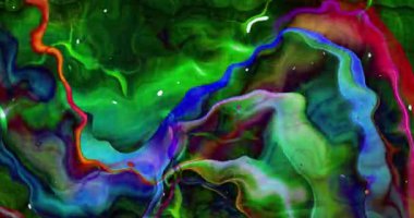 Soyut renkli animasyon. Çok renkli sıvı arkaplan. Güzel Gradyan dokusu, soyut çok renkli arkaplan.